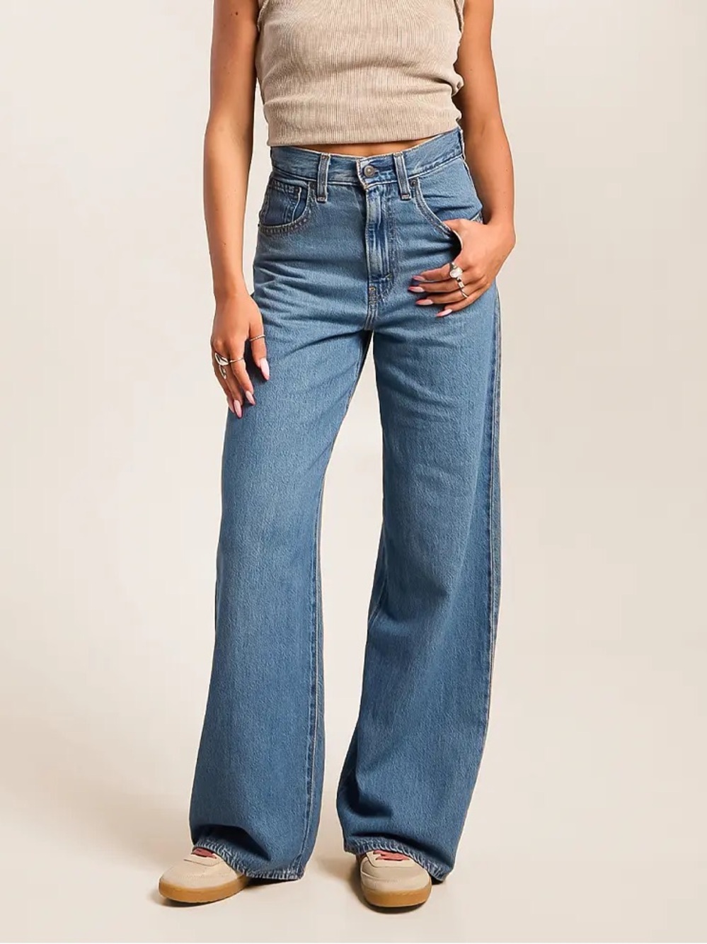 NWT Levi’s Cinch Baggy Wide Leg Jeans